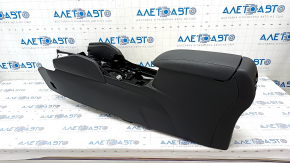 Central console armrest Ford Escape MK4 20- leather, black, under the air duct, scratches