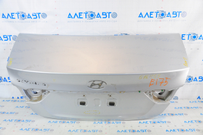 Trunk lid Hyundai Sonata 11-15 silver SM rust