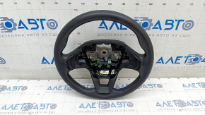 Naked steering wheel Ford Escape MK4 20 - rubber, black, for cleaning