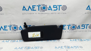 Left visor Audi A5 F5 17 - black, without hook