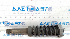 Shock absorber strut assembly rear left Audi Q7 4L 10-15 rusty, torn boot