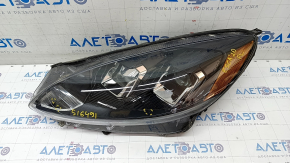 Headlight front left bare Ford Escape MK4 20-22 halogen + LED DRL, scratches, broken mount