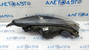 Headlight front left bare Ford Escape MK4 20-22 halogen + LED DRL, scratches, broken mount