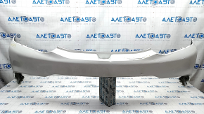 Rear bare upper bumper Chevrolet Volt 16 - white, cracked, dented, crack in mount