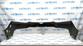 Rear bare upper bumper Chevrolet Volt 16 - white, cracked, dented, crack in mount