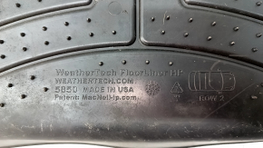 Floor mat 2 row Audi Q7 4L 10-15 rubber black, not