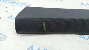 Front pillar trim upper left Audi A5 F5 17- 5D for speaker, black, chemically treated