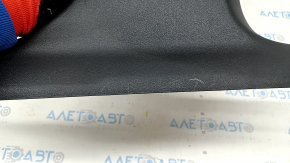 Center pillar trim lower right Audi A5 F5 17- 5D black, scratches
