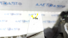 Front bumper bare Chevrolet Volt 16 - white, worn, cracks in fasteners