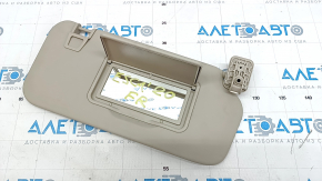 Right visor Ford Escape MK4 20-22 beige, without hook, without backlight