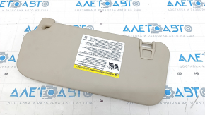 Right visor Ford Escape MK4 20-22 beige, without hook, without backlight