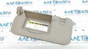 Left visor Ford Escape MK4 20-22 beige, without hook, without backlight