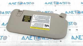 Left visor Ford Escape MK4 20-22 beige, without hook, without backlight