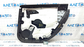 Door trim card rear left Chevrolet Volt 16- black, armrest rubber black, scratches