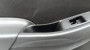 Door trim card rear left Chevrolet Volt 16- black, armrest rubber black, scratches