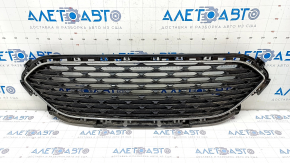 Radiator grill grill Ford Escape MK4 20-22 mesh black gloss, chrome frame, butt