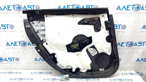 Door trim card rear right Chevrolet Volt 16- black, armrest rubber black, scratches