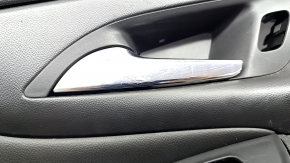 Door trim card front left Chevrolet Volt 16- black, with black insert leather, scratches