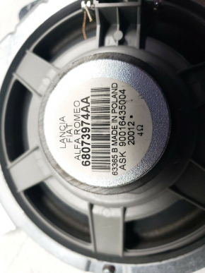 Front right door speaker Fiat 500 12-19