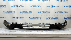 Front bumper lip Ford Escape MK4 20-22 without parking sensors, structure, broken fastening, torn, scratches