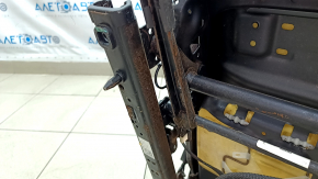 Driver's seat Chevrolet Volt 16- without airbag, mechanic, cloth black blue stitching, rusty runners