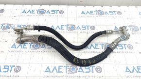 Air conditioner tube compressor-heater second Jeep Cherokee KL 19-22 3.2 rubber