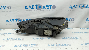 Front right headlight complete Audi A5 F5 17- LED, housing melted, glass melted, sand