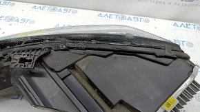 Front right headlight complete Audi A5 F5 17- LED, housing melted, glass melted, sand