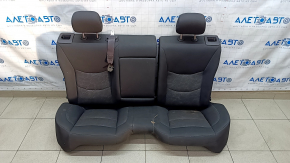 Rear row of seats 2nd row Chevrolet Volt 16 - black cloth, blue stitching, dry-cleanable