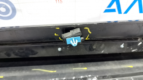 Left threshold Chevrolet Volt 16 - black with white, broken fastening, lining peeled off