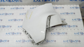 Rear bumper bare left Ford Escape MK4 20- without autoparking, white YZ