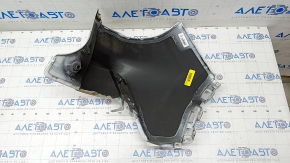 Rear bumper bare left Ford Escape MK4 20- without autoparking, white YZ