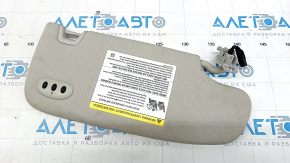 Left visor Lincoln MKZ 13-14 gray, with control, without hook, without plug, for dry cleaning