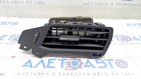 Front panel air duct deflector right Ford Escape MK4 20- black with chrome