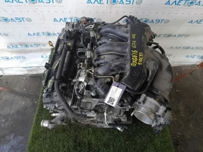 Infiniti JX35 QX60 15-16 67k engine complete, half-pan broken, pan dented, 14-14-14-14-14-14