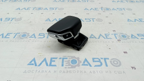 Gear knob Audi A5 F5 17- with upper cover, black, scratches