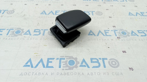 Gear knob Audi A5 F5 17- with upper cover, black, scratches