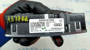 Rear row climate control Audi A5 F5 17- under heating