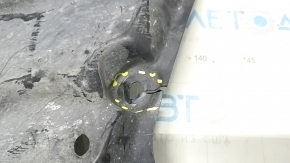 Front left underbody protection Audi Q5 80A 18-24 cracks, dented