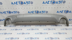 Rear bumper lip Ford Escape MK4 20-22 structure, for 2 pipes, scratches, tears