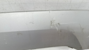 Rear bumper lip Ford Escape MK4 20-22 structure, for 2 pipes, scratches, tears