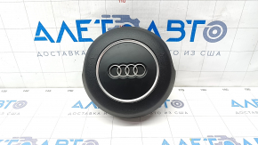 Airbag in steering wheel driver Audi A6 C7 12-18 black, scratches