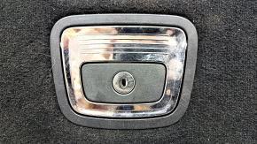 Mercedes GLC 16-22 trunk floor burnt, scratches on chrome