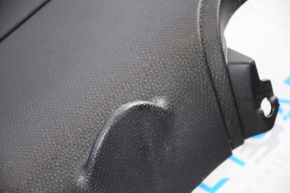 Mini Cooper Countryman R60 10-16 black lower trunk door trim cracked, worn