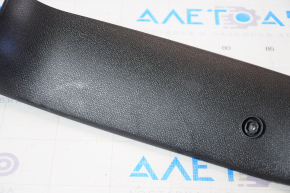 Left trunk door trim Mini Cooper Countryman R60 10-16 black worn, broken guides