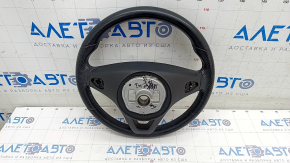 Steering wheel bare Mercedes GLC 16-19 leather black without heating, worn