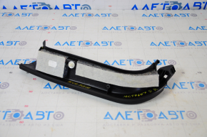 Trunk door trim right Mini Cooper Countryman R60 10-16 black rubbed broken guide
