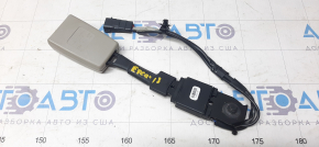 Ford Escape MK3 13-19 Passenger Seat Belt Latch Beige With Sensor