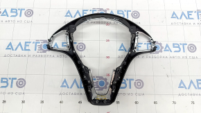 Mercedes GLC 16-19 steering wheel pad black, bumps, peeling coating, cracked mount