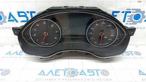 Instrument cluster Audi A6 C7 16-18 rest without night vision and projection, 133k